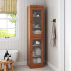 Meuble sous-vasque 100 % bois massif 42 cm avec portes en option par Palace Imports