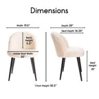 Chaise de vanité Cami - Adore Décor