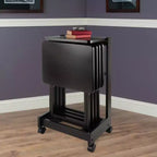 Ensemble de 5 tables d'appoint Brienda avec dessus rabattable - Winsome