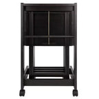 Ensemble de 5 tables d'appoint Brienda avec dessus rabattable - Winsome