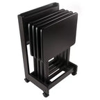 Ensemble de 5 tables d'appoint Brienda avec dessus rabattable - Winsome