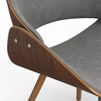 Chaise de salle à manger Malone Bentwood - WyndenHall