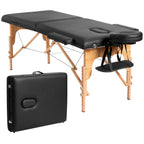 Table de Massage Portable 84L Réglable pour Soins du Visage, Tatouage, avec Housse de Transport