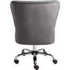 Chaise de bureau réglable Studio 55D Erin Gray en tissu