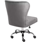 Chaise de bureau réglable Studio 55D Erin Gray en tissu