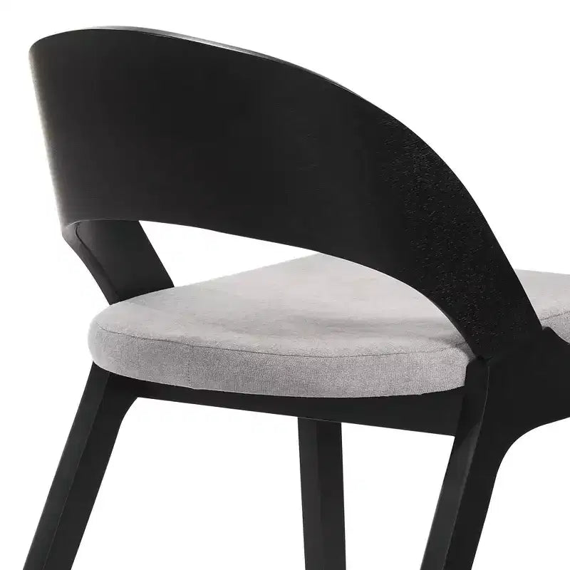 Ensemble de 2 chaises de salle à manger Polly Mid-Century rembourrées - Armen Living