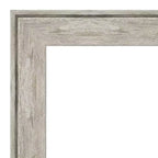 Miroir Mural de Salle de Bain Encadré Craquelé Métallique - Amanti Art