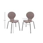 Ensemble table et 2 chaises pour enfants avec pieds chromés - Gift Mark
