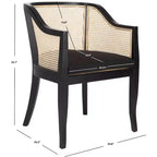 Chaise de salle à manger Rina en rotin - DCH9501 - Safavieh