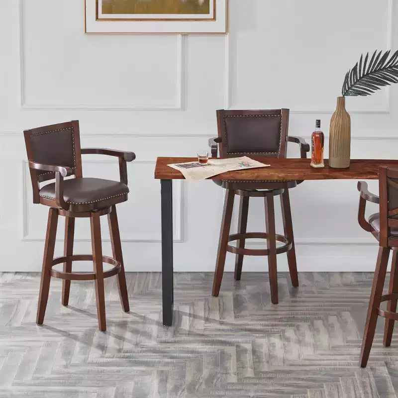 Tabouret de bar pivotant Broadmoor très haut de 34 po - Boraam