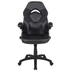 Fauteuil de bureau ergonomique pivotant réglable Flash Furniture X10 pour gamer avec accoudoirs relevables