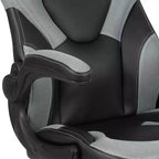 Fauteuil de bureau ergonomique pivotant réglable Flash Furniture X10 pour gamer avec accoudoirs relevables