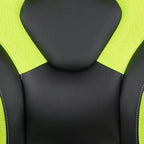Fauteuil de bureau ergonomique pivotant réglable Flash Furniture X10 pour gamer avec accoudoirs relevables