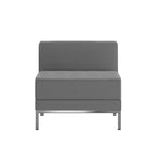 Chaise centrale contemporaine en similicuir Flash Furniture HERCULES Imagination Series