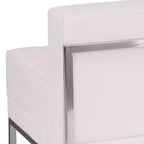 Chaise centrale contemporaine en similicuir Flash Furniture HERCULES Imagination Series