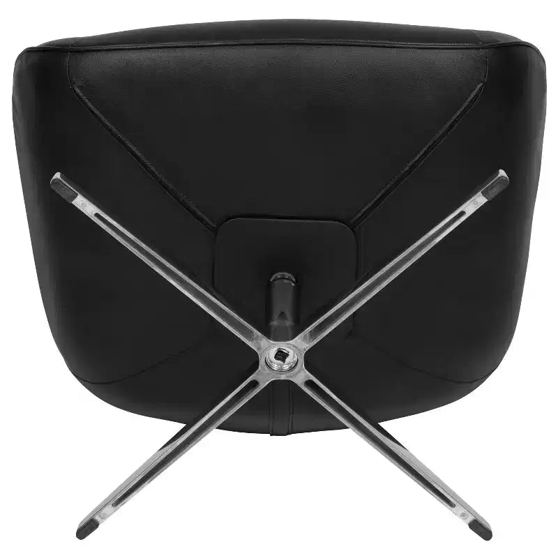 Fauteuil pivotant d'appoint Flash Furniture Rétro pour la maison et le bureau
