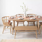Shaker Wooden Dining Bench - Hearth & Hand with Magnolia