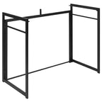 Emma et Oliver 40 Bureau d'ordinateur pliable rustique pour la maison - Bureau pour ordinateur portable