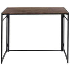 Emma et Oliver 40 Bureau d'ordinateur pliable rustique pour la maison - Bureau pour ordinateur portable