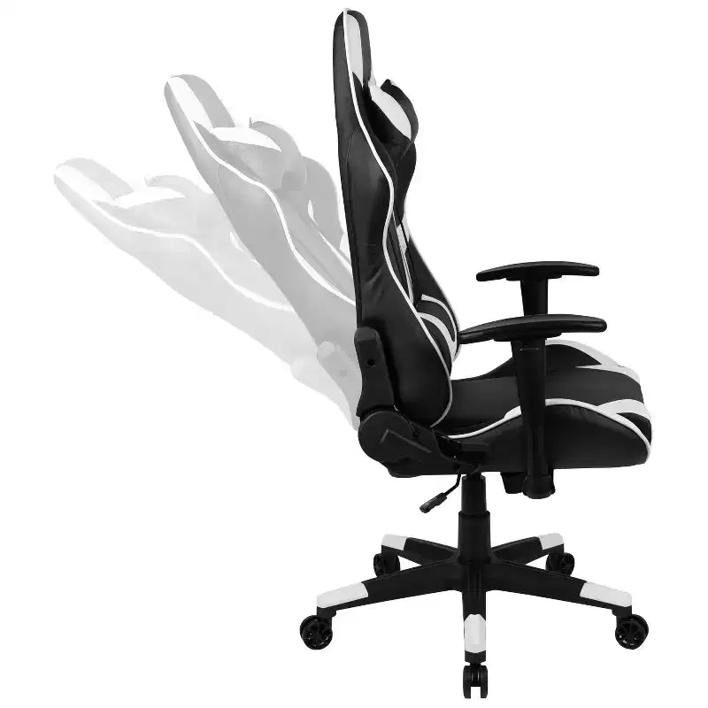 Ensemble Bureau Gaming Emma et Oliver - Support Tasse/Casque/Tapis de Souris Intégré