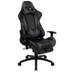 Ensemble de bureau gaming Emma et Oliver - Support de tasse/casque/Inclinable et repose-pieds
