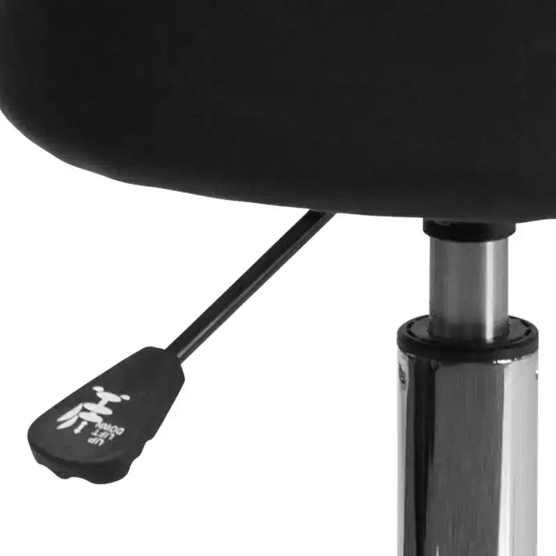 Tabouret ergonomique médical Emma et Oliver avec base chromée