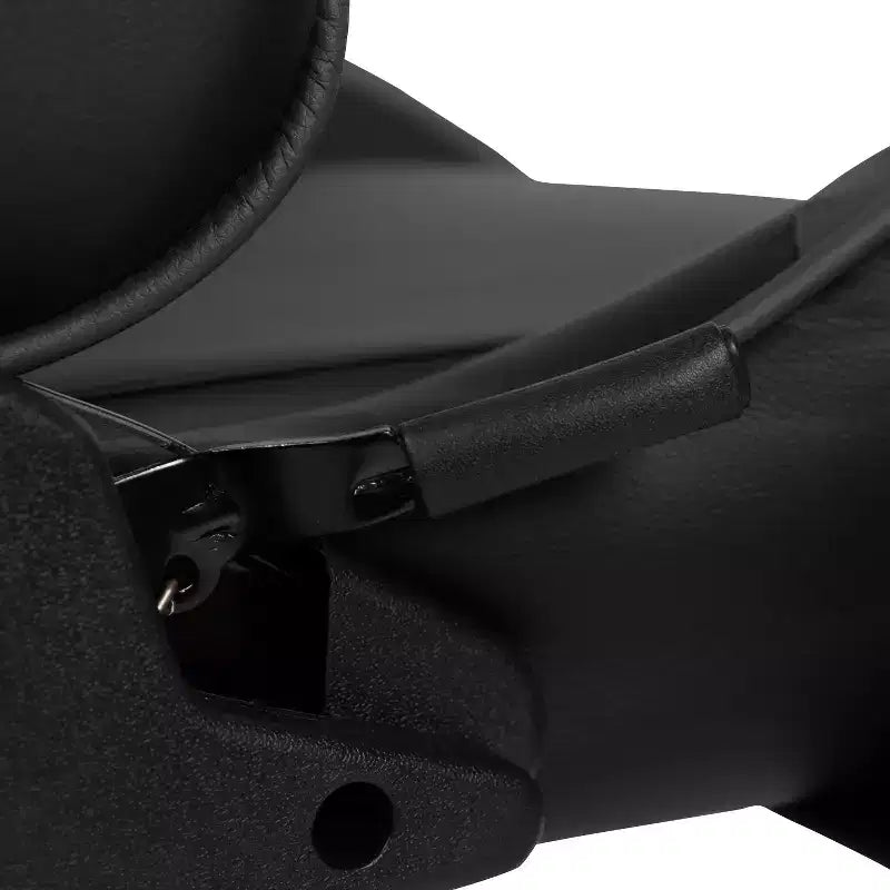 Chaise de jeu ergonomique Emma et Oliver Racing avec dossier entièrement inclinable en cuir synthétique rouge