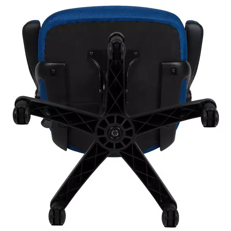 Fauteuil de bureau ergonomique à dossier haut en maille Emma et Oliver avec accoudoirs relevables