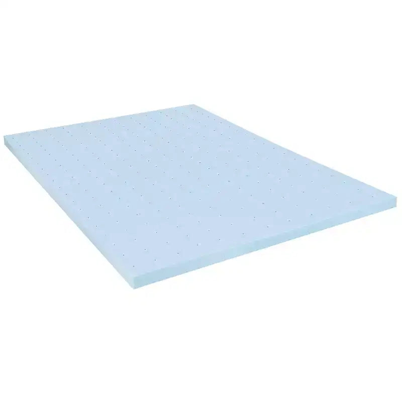 Emma et Oliver Ensemble matelas et surmatelas en mousse à mémoire de forme gel 10 pièces