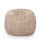 Pouf d'hiver en fausse fourrure Christopher Knight Home 60 Greyrock Modern Glam