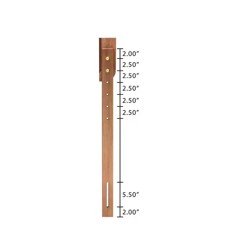 Tête de lit Valin Wood Noyer - Baxton Studio