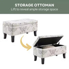 Pouf de rangement Designs4Comfort Winslow - Breighton Home