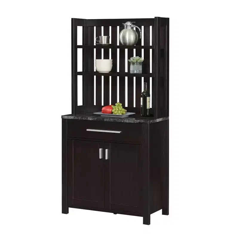 Bar à vin Sawyer avec armoire - Breighton Home