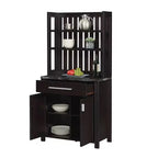 Bar à vin Sawyer avec armoire - Breighton Home