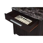 Bar à vin Sawyer avec armoire - Breighton Home