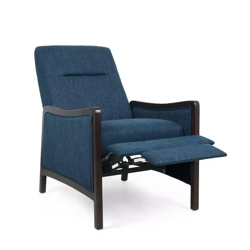 Fauteuil inclinable contemporain Veatch Upholstered Pushback – Christopher Knight Home