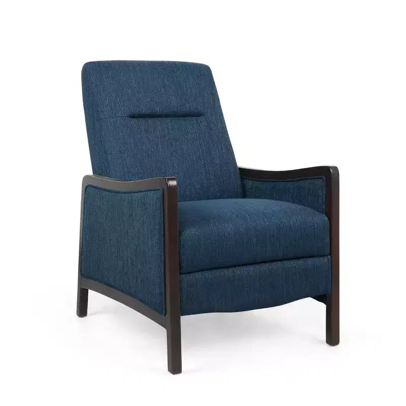 Fauteuil inclinable contemporain Veatch Upholstered Pushback – Christopher Knight Home