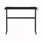 Bureau gaming ergonomique Flash Furniture avec porte-gobelet et crochet pour casque