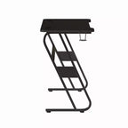 Bureau gaming ergonomique Flash Furniture avec porte-gobelet et crochet pour casque