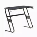 Bureau gaming ergonomique Flash Furniture avec porte-gobelet et crochet pour casque