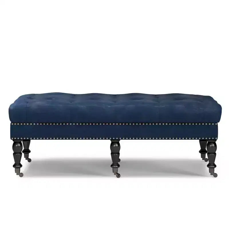 Banc Ottoman capitonné Donovan - WyndenHall