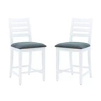 Lot de 2 tabourets de bar hauteur comptoir Flynn - Linon