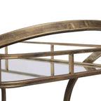 Chariot de service Stassi Uttermost 33, en or vieilli