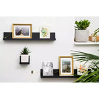 Corniche murale Command avec 10 languettes de fixation