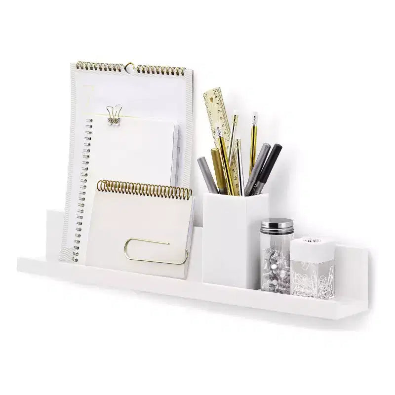 Corniche murale Command avec 10 languettes de fixation
