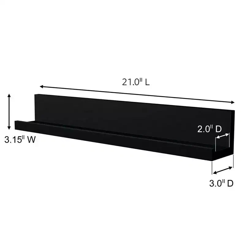 Corniche murale Command avec 10 languettes de fixation