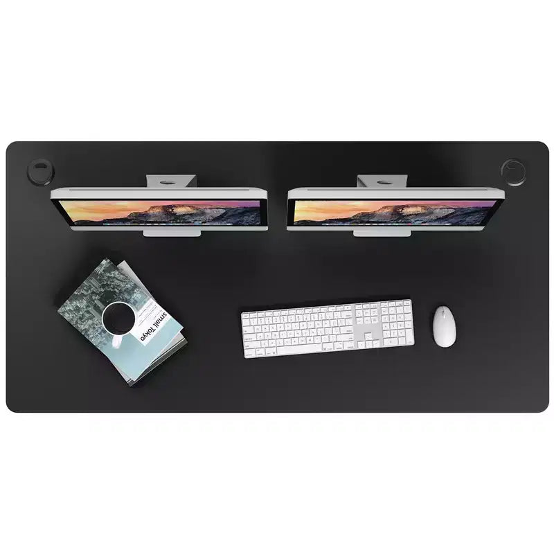 Plateau de table universel Costway pour cadre de bureau standard et assis-debout, noir