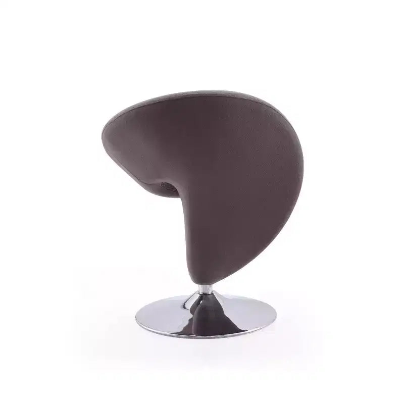 Fauteuil pivotant en mélange de laine bouclée - Manhattan Comfort