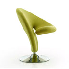 Fauteuil pivotant en mélange de laine bouclée - Manhattan Comfort