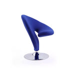 Fauteuil pivotant en mélange de laine bouclée - Manhattan Comfort
